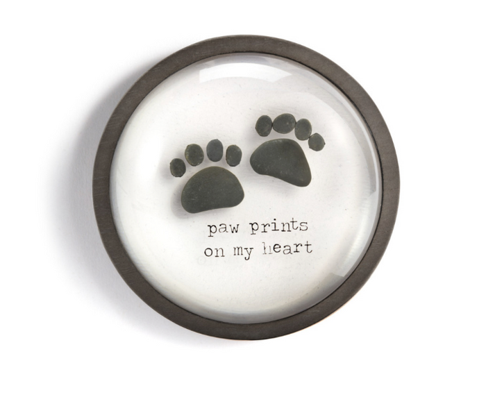 Paw Prints Paperweight