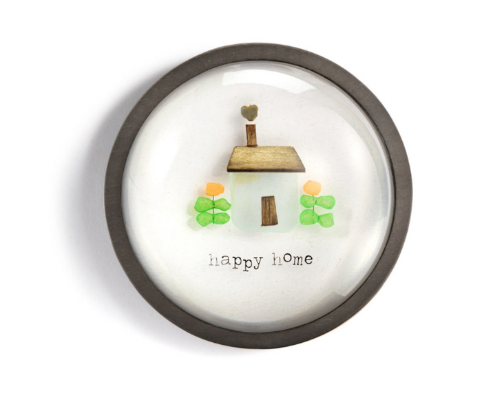 Happy Home Paperweight