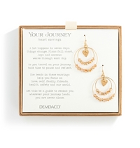 Beaded Love Earrings