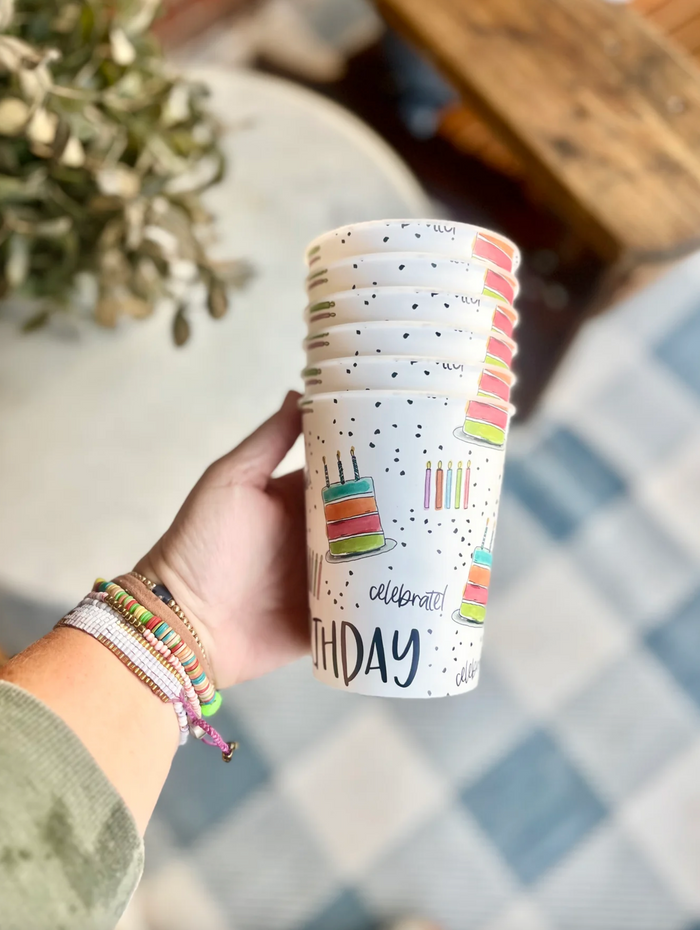 Reusable Bday Candles/Cake Cups