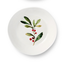 Holly and Vines Dinner Bowl
