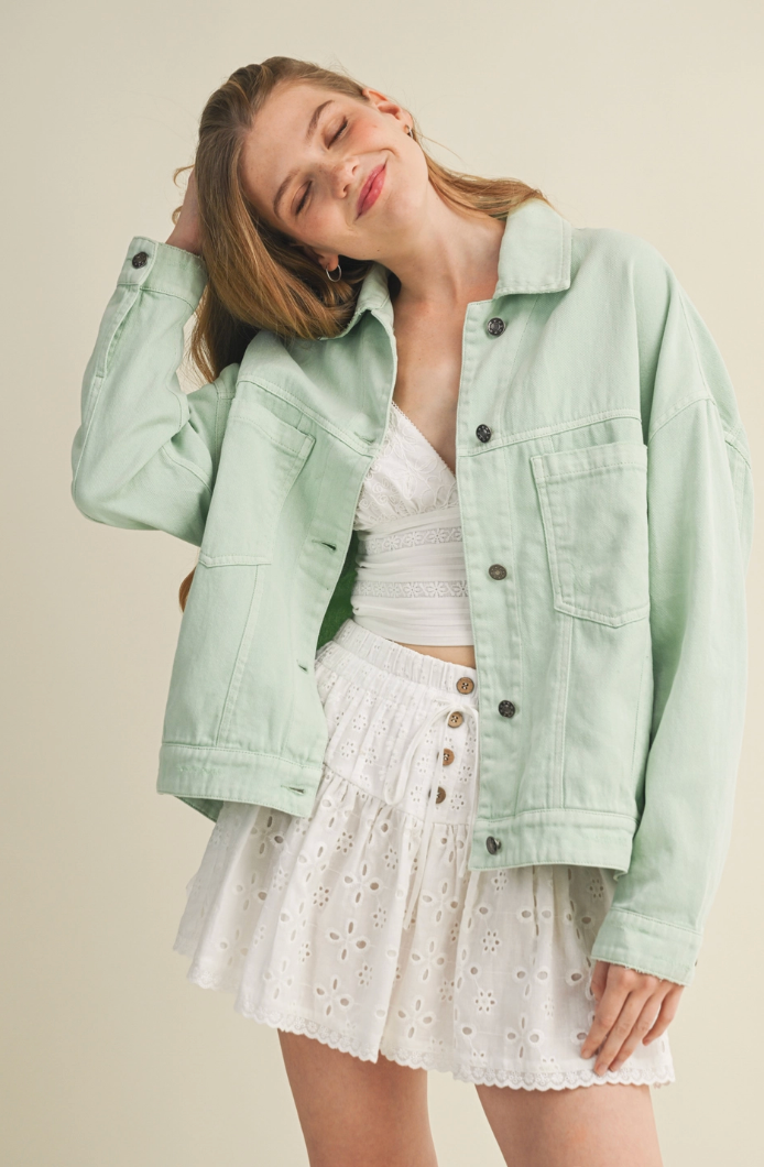 Back Pleated Jacket