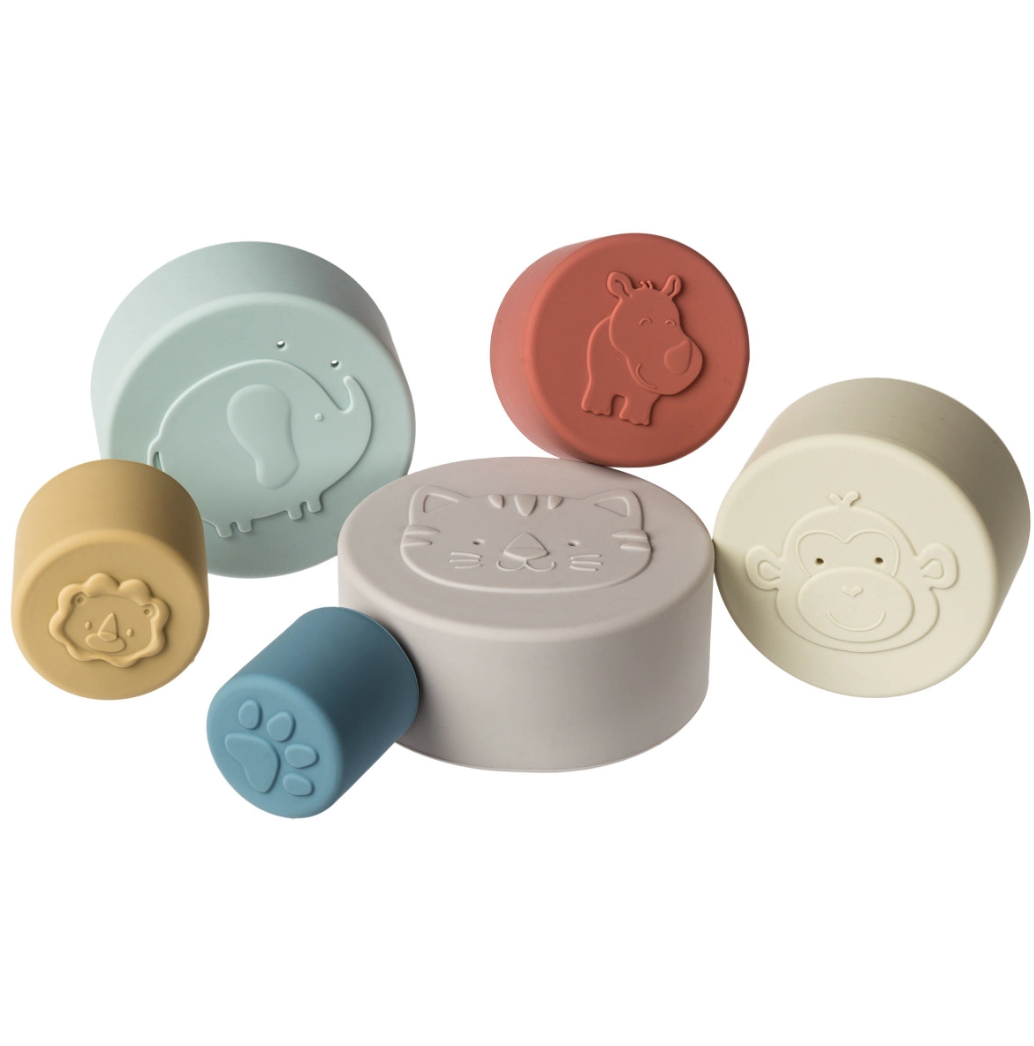 Simply Silicone Stacking Cups