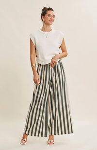 Side Button Sweater Vest