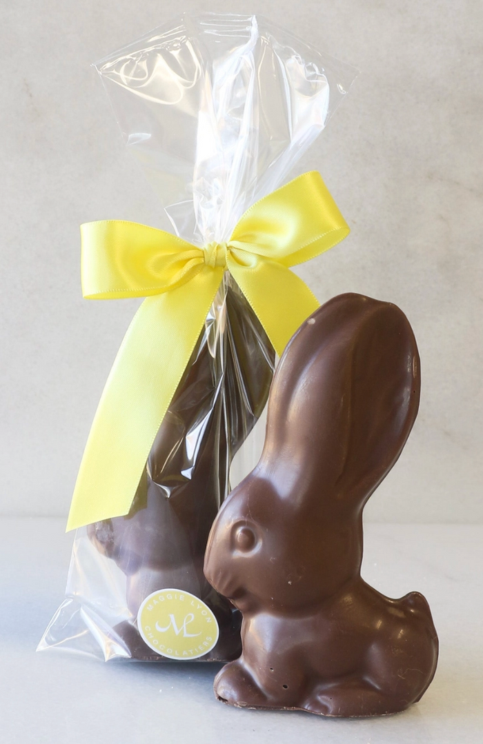 Solid Chocolate Buttons Bunny