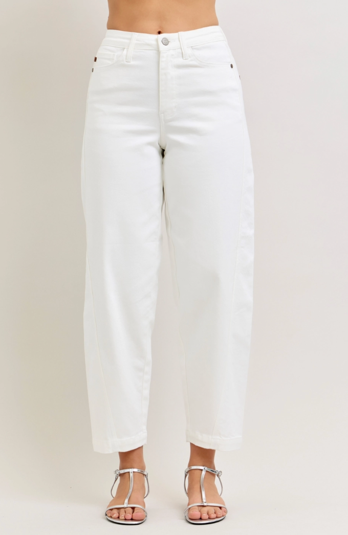 Magic Panel Barrel Jean