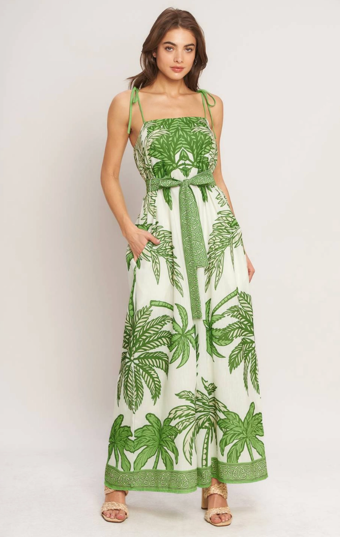 Printed Woven Jumpsuit