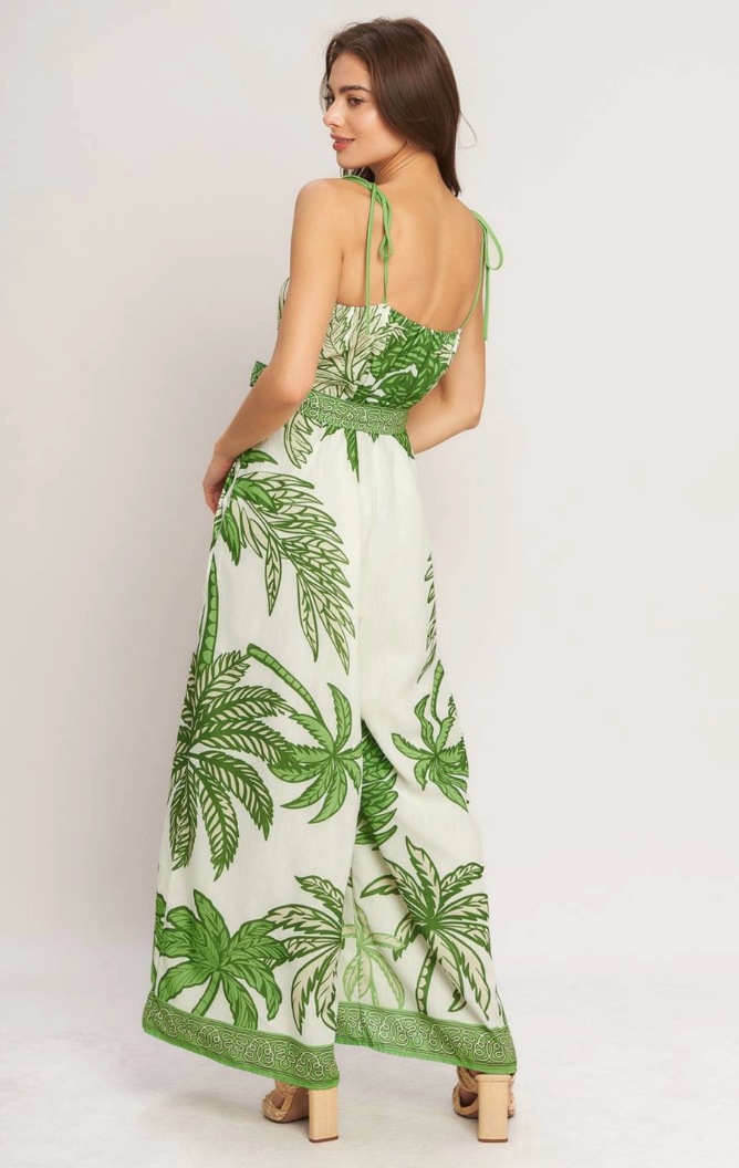 Printed Woven Jumpsuit