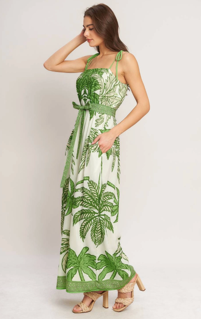 Printed Woven Jumpsuit