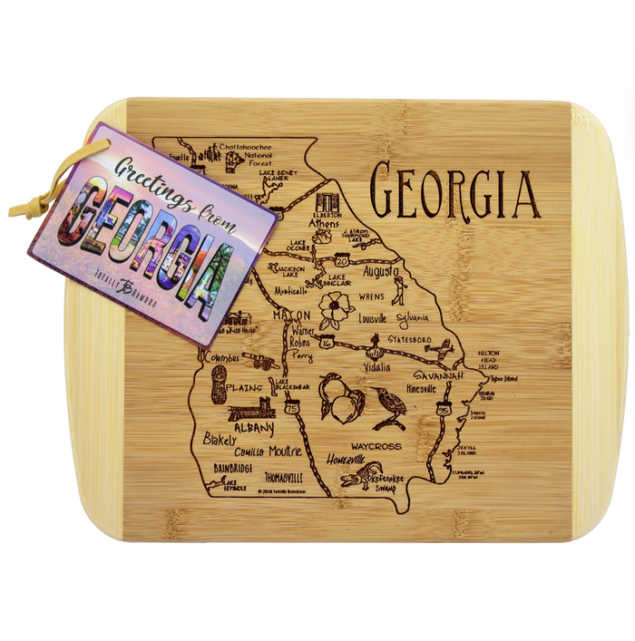 A Slice of Life Georgia Cutting & Charcuterie Board