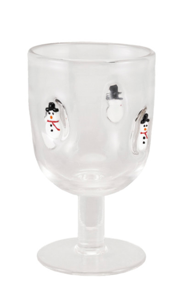 Holiday Icon Stemmed Wine Glass