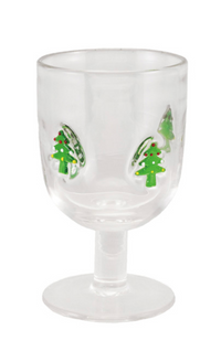 Holiday Icon Stemmed Wine Glass