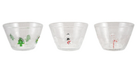Holiday Icon Glass Bowl