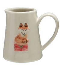 Hand Painted Holiday Creamer