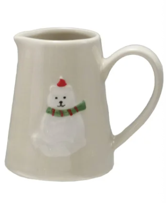 Hand Painted Holiday Creamer