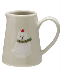 Hand Painted Holiday Creamer