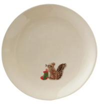 Hand Painted Holiday Plate