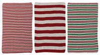 Cotton Knit Striped Tea Towel