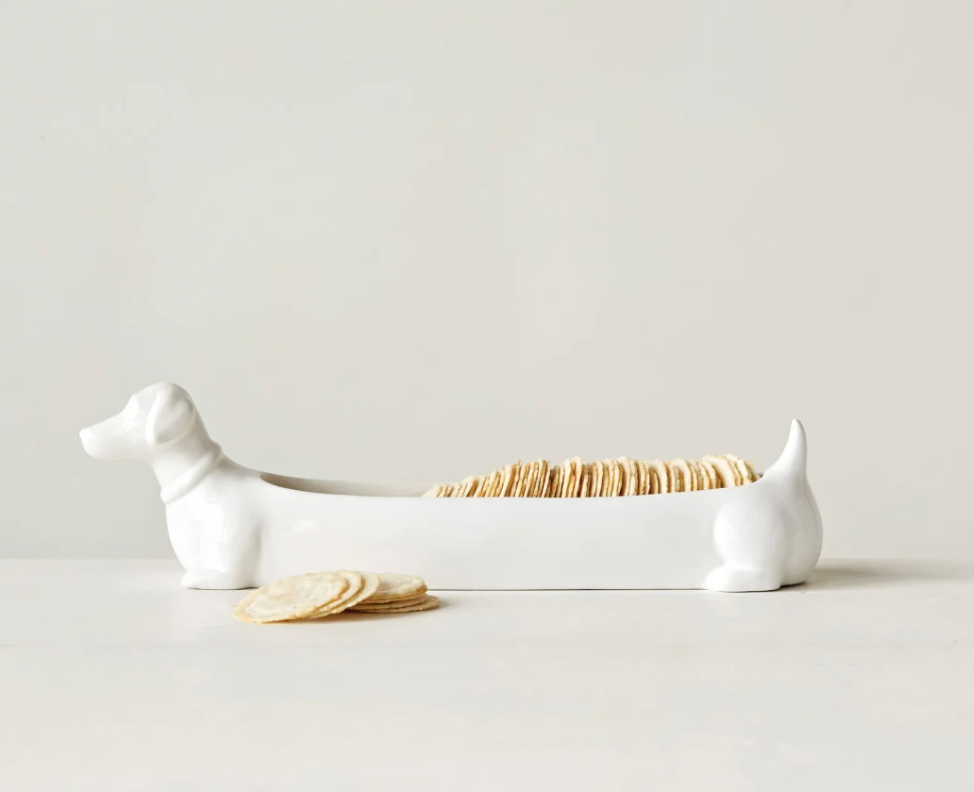 Dachshund Cracker Dish