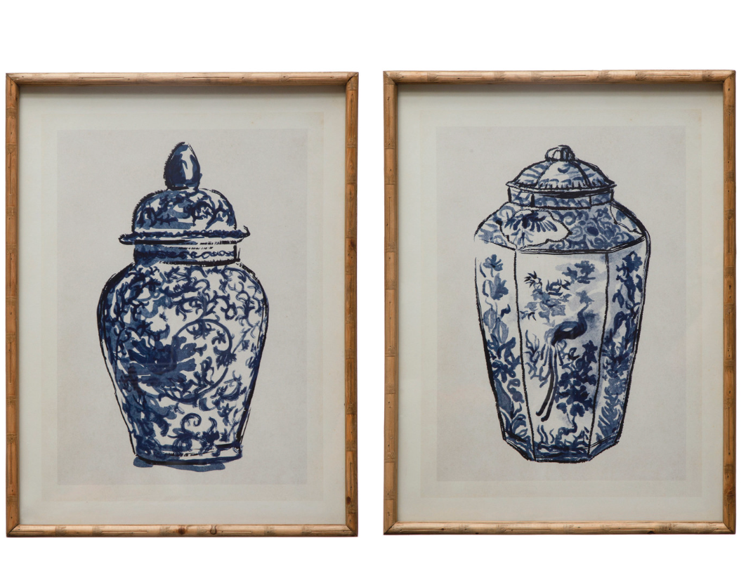 Cachepot Framed Wall Decor