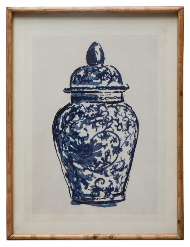 Cachepot Framed Wall Decor