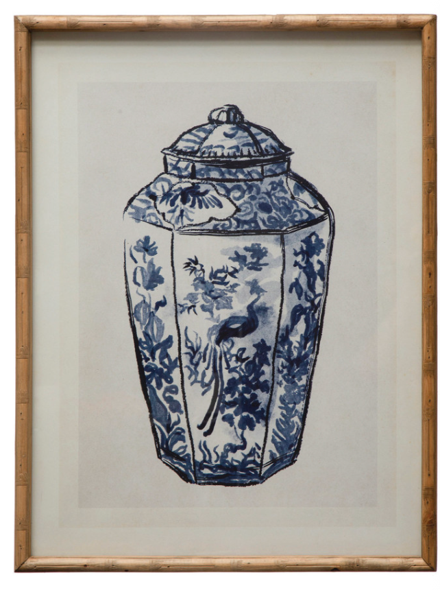 Cachepot Framed Wall Decor