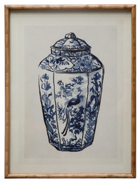 Cachepot Framed Wall Decor