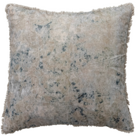 Cotton Velvet Printed Pillow
