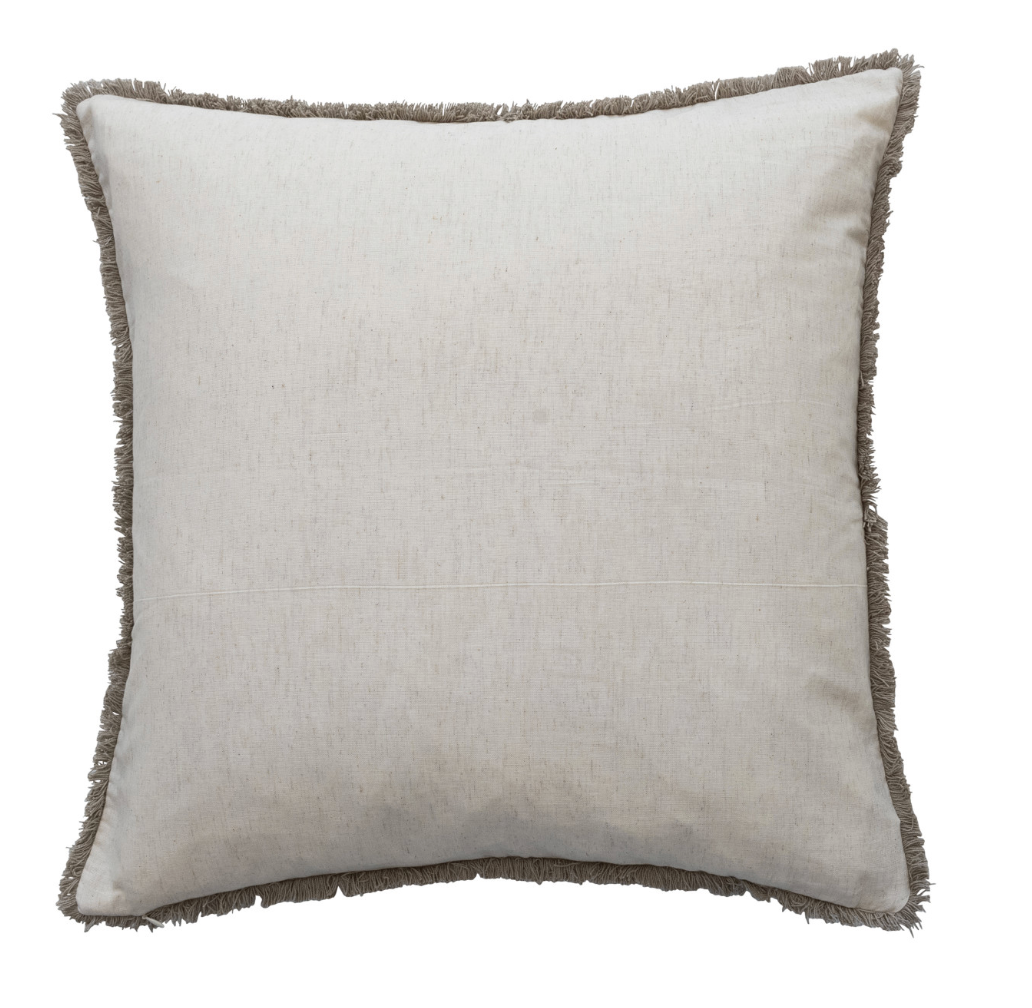 Cotton Velvet Printed Pillow