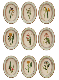 Wood Framed Floral Wall Decor