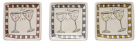 Stoneware Cheers Dish