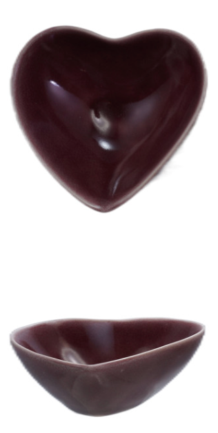 Stoneware Heart Shaped Dish