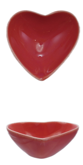 Stoneware Heart Shaped Dish