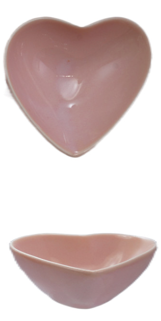 Stoneware Heart Shaped Dish