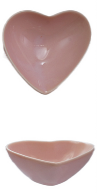 Stoneware Heart Shaped Dish