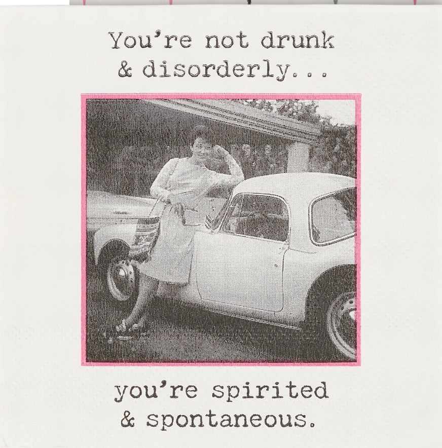 Trash Talk Beverage Napkin