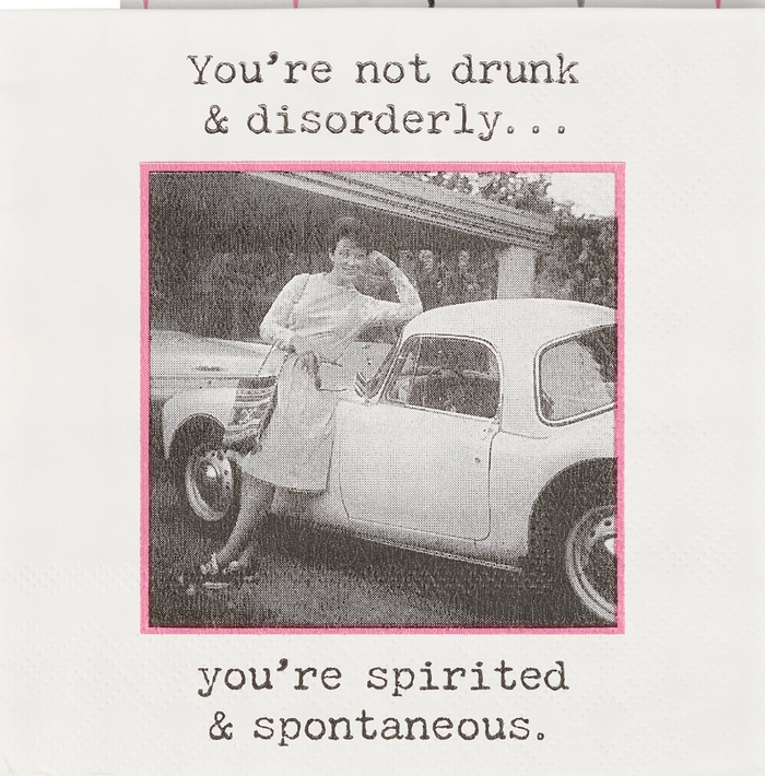 Trash Talk Beverage Napkin