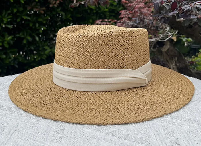 Beach Vacation Straw Fedora