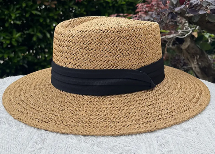 Beach Vacation Straw Fedora