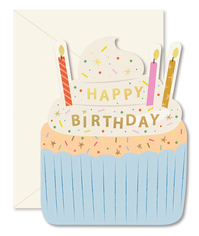 Birthday Cupcake Card