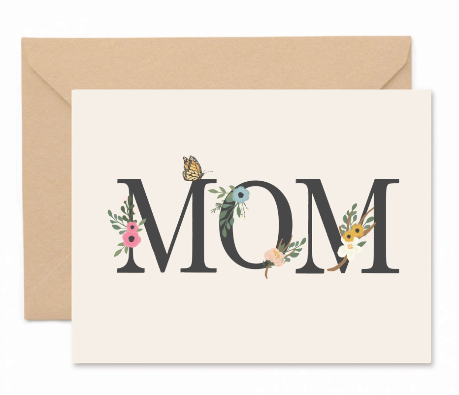 Mom Floral Mother's Day Card