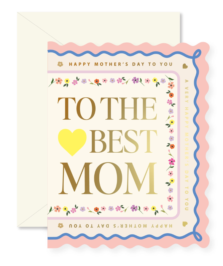 Mother's Day Scalloped Card