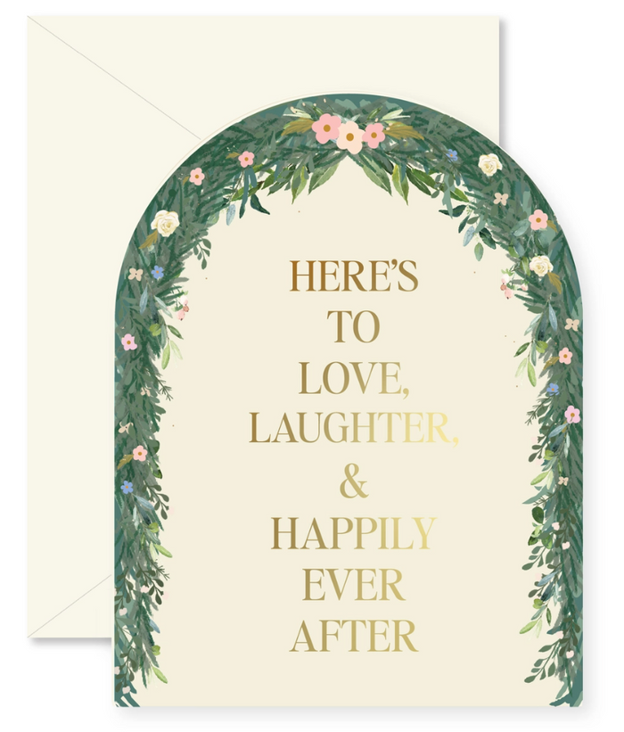 Wedding Floral Arch Card