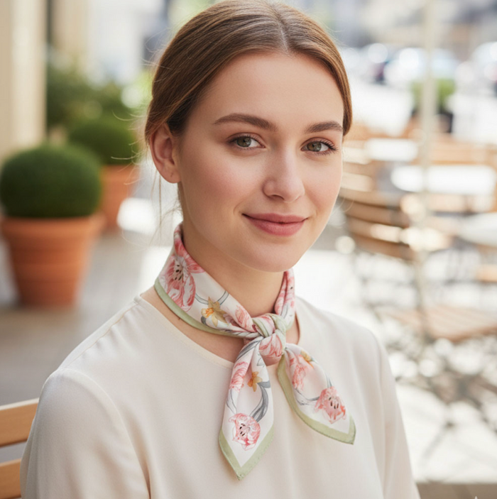 Silky Satin Bandana Scarf