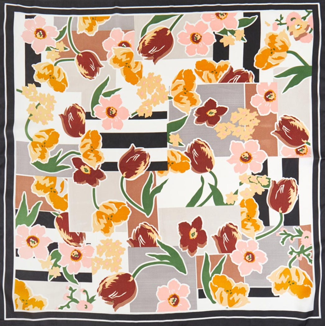 Silky Satin Bandana Scarf