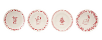 Holiday Stoneware Plate