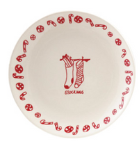Holiday Stoneware Plate