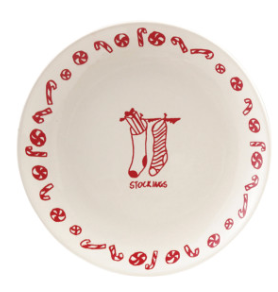 Holiday Stoneware Plate