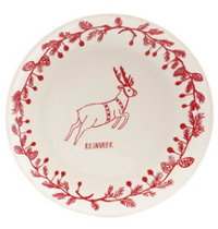 Holiday Stoneware Plate