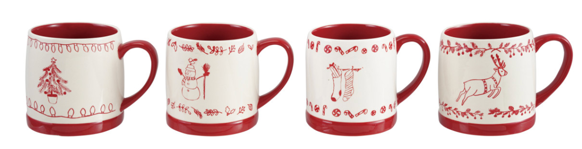 Holiday Stoneware Mug